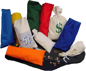 Currency and Coin Bags